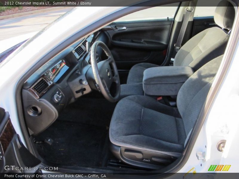 Summit White / Ebony 2012 Chevrolet Impala LT