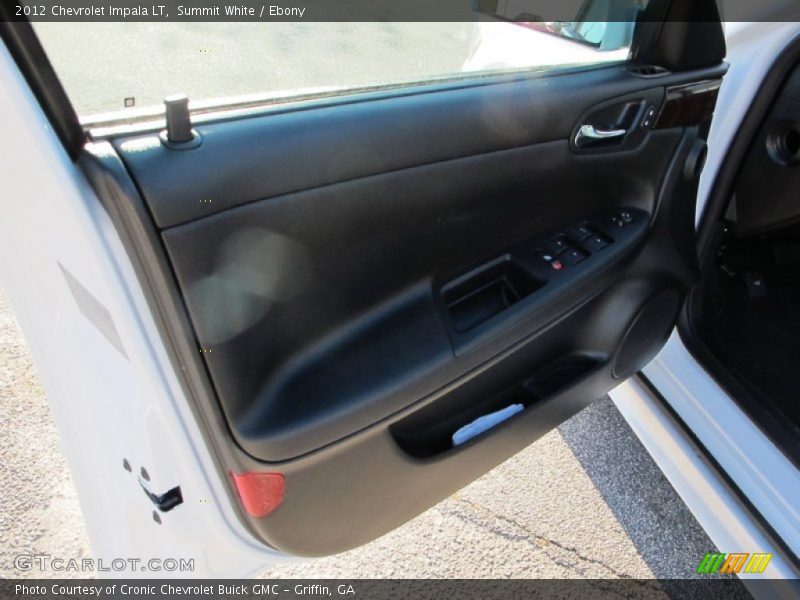 Summit White / Ebony 2012 Chevrolet Impala LT