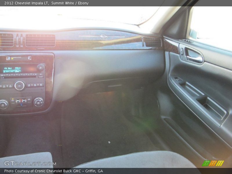 Summit White / Ebony 2012 Chevrolet Impala LT