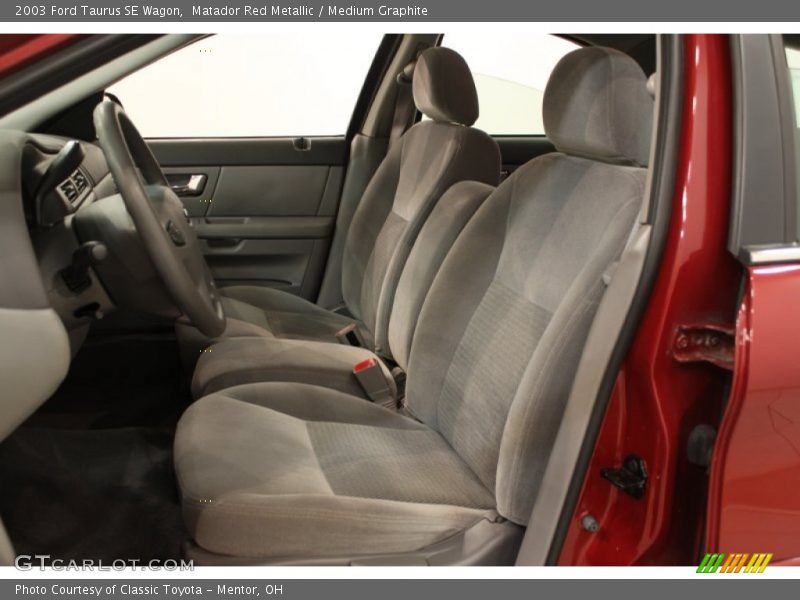 Matador Red Metallic / Medium Graphite 2003 Ford Taurus SE Wagon