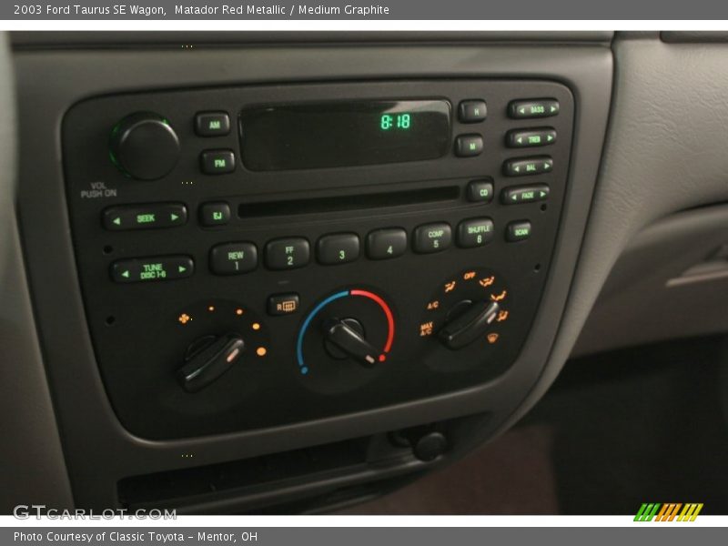 Matador Red Metallic / Medium Graphite 2003 Ford Taurus SE Wagon