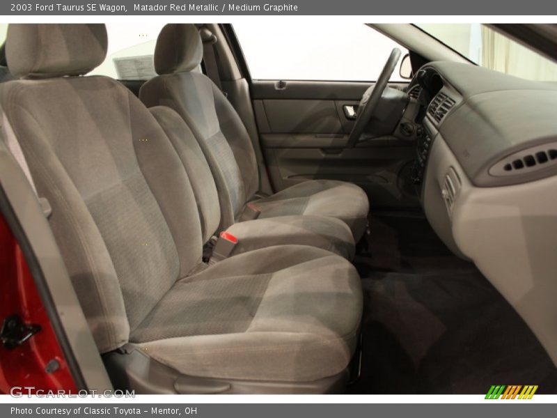 Matador Red Metallic / Medium Graphite 2003 Ford Taurus SE Wagon