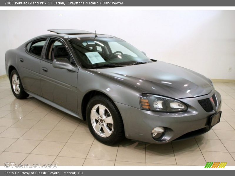 Graystone Metallic / Dark Pewter 2005 Pontiac Grand Prix GT Sedan