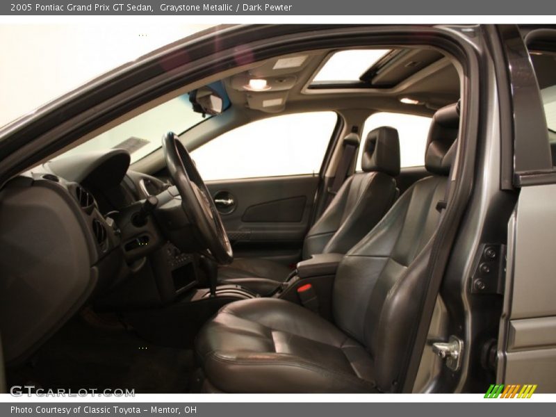 Graystone Metallic / Dark Pewter 2005 Pontiac Grand Prix GT Sedan