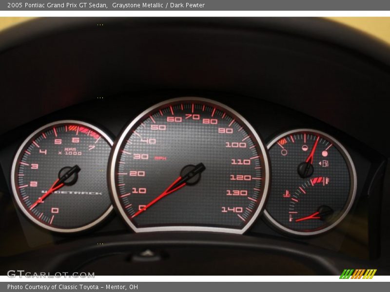 Graystone Metallic / Dark Pewter 2005 Pontiac Grand Prix GT Sedan