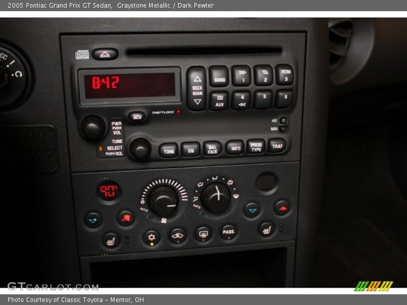 Graystone Metallic / Dark Pewter 2005 Pontiac Grand Prix GT Sedan
