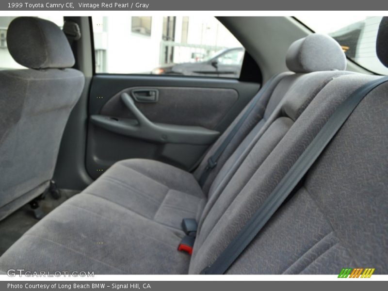 Vintage Red Pearl / Gray 1999 Toyota Camry CE