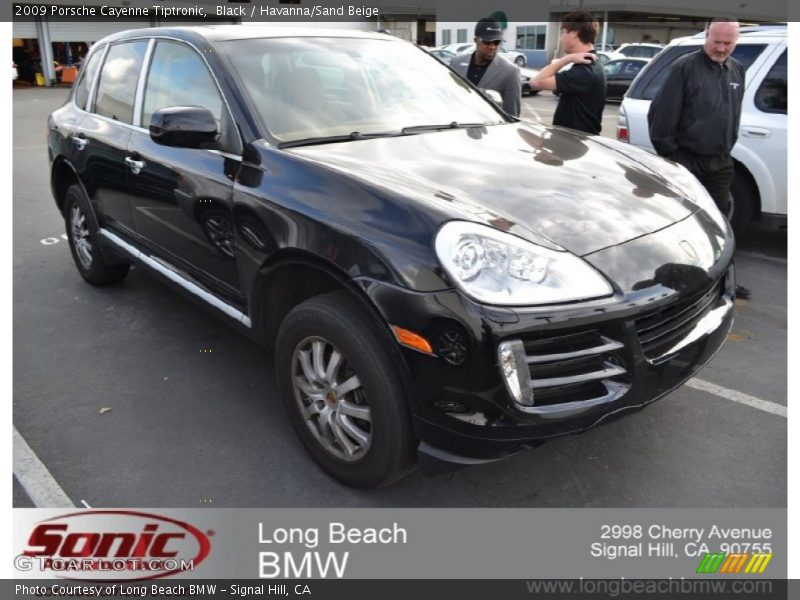 Black / Havanna/Sand Beige 2009 Porsche Cayenne Tiptronic