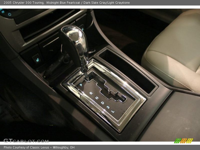 Midnight Blue Pearlcoat / Dark Slate Gray/Light Graystone 2005 Chrysler 300 Touring