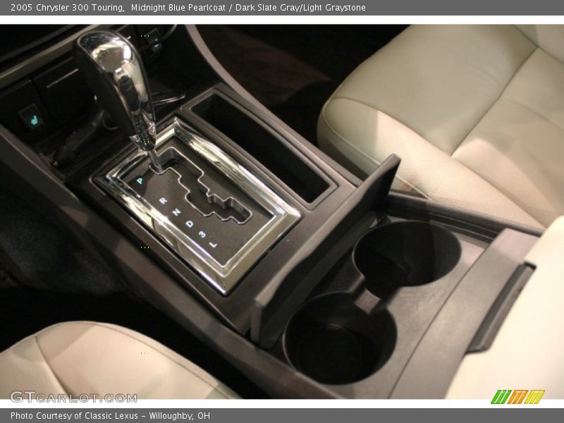 Midnight Blue Pearlcoat / Dark Slate Gray/Light Graystone 2005 Chrysler 300 Touring