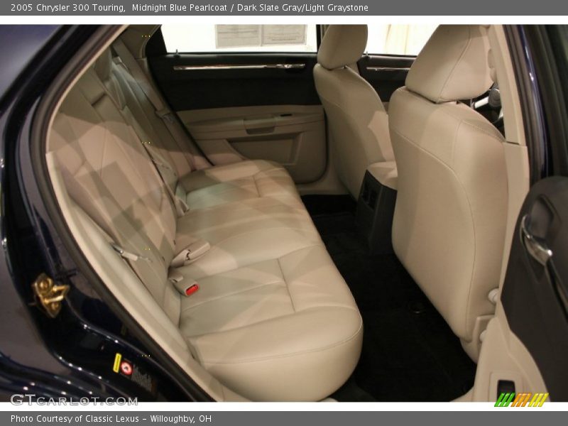 Midnight Blue Pearlcoat / Dark Slate Gray/Light Graystone 2005 Chrysler 300 Touring