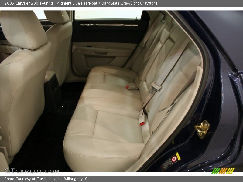 Midnight Blue Pearlcoat / Dark Slate Gray/Light Graystone 2005 Chrysler 300 Touring