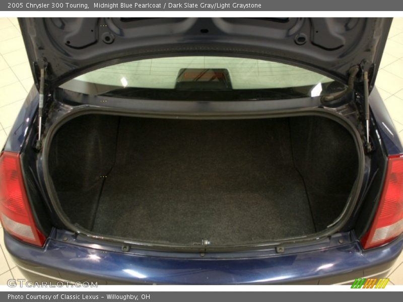 Midnight Blue Pearlcoat / Dark Slate Gray/Light Graystone 2005 Chrysler 300 Touring