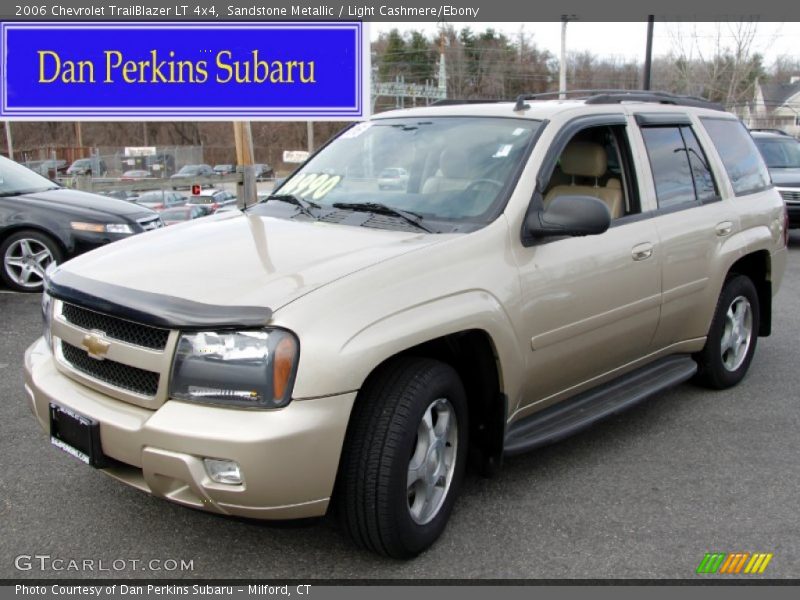 Sandstone Metallic / Light Cashmere/Ebony 2006 Chevrolet TrailBlazer LT 4x4