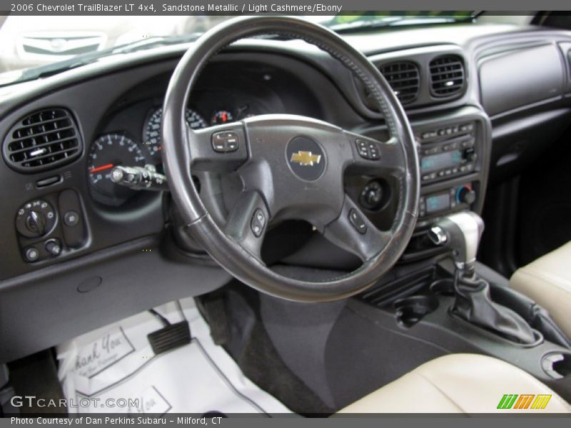 Sandstone Metallic / Light Cashmere/Ebony 2006 Chevrolet TrailBlazer LT 4x4