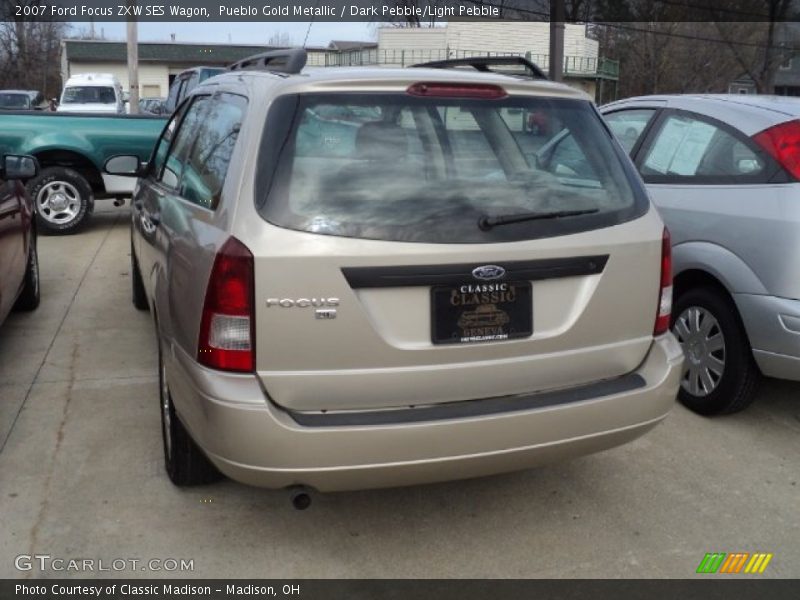 Pueblo Gold Metallic / Dark Pebble/Light Pebble 2007 Ford Focus ZXW SES Wagon