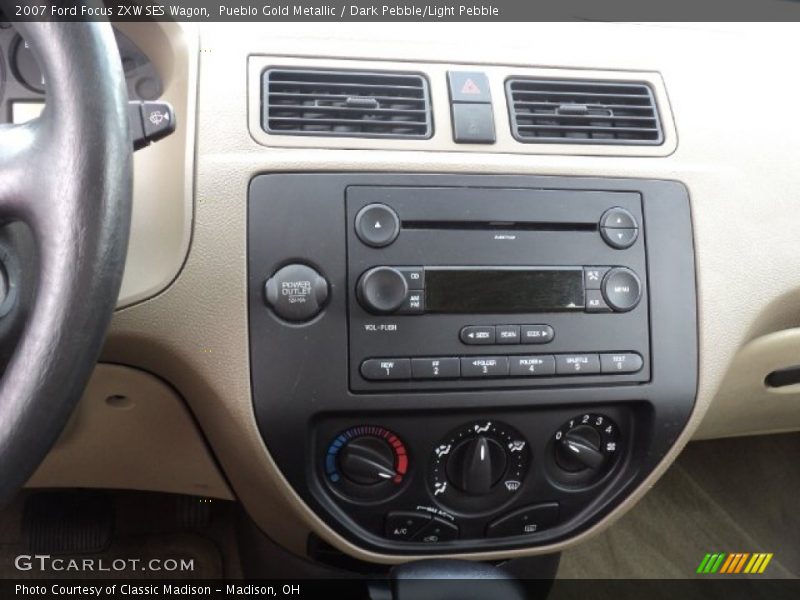Pueblo Gold Metallic / Dark Pebble/Light Pebble 2007 Ford Focus ZXW SES Wagon