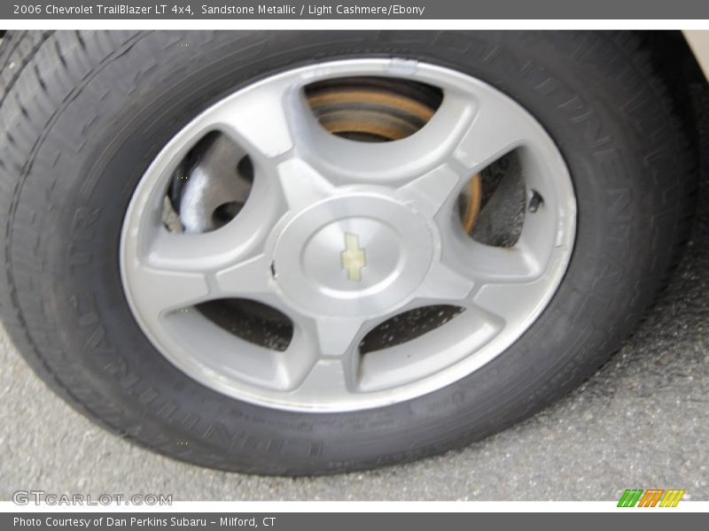 Sandstone Metallic / Light Cashmere/Ebony 2006 Chevrolet TrailBlazer LT 4x4