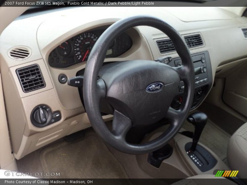 Pueblo Gold Metallic / Dark Pebble/Light Pebble 2007 Ford Focus ZXW SES Wagon
