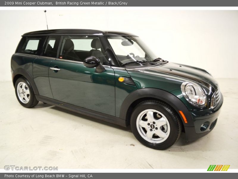 British Racing Green Metallic / Black/Grey 2009 Mini Cooper Clubman