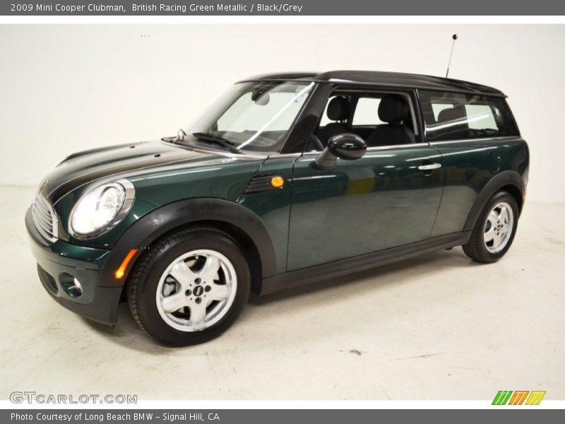 British Racing Green Metallic / Black/Grey 2009 Mini Cooper Clubman