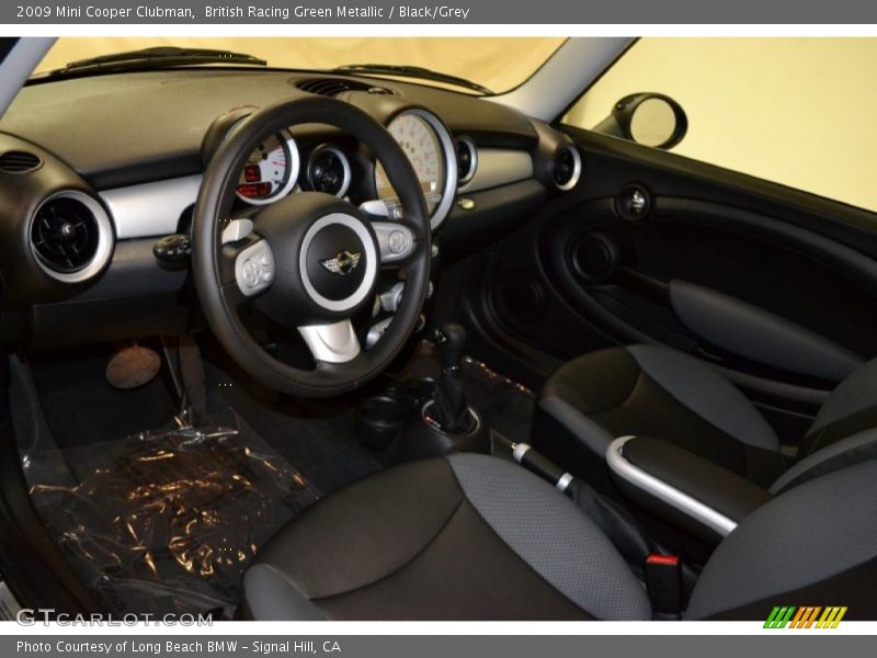 British Racing Green Metallic / Black/Grey 2009 Mini Cooper Clubman