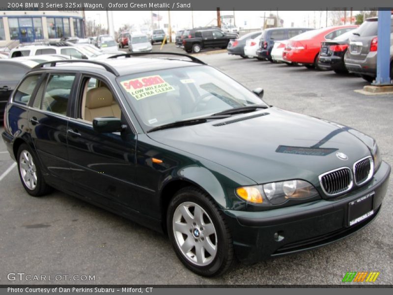 Oxford Green Metallic / Sand 2004 BMW 3 Series 325xi Wagon