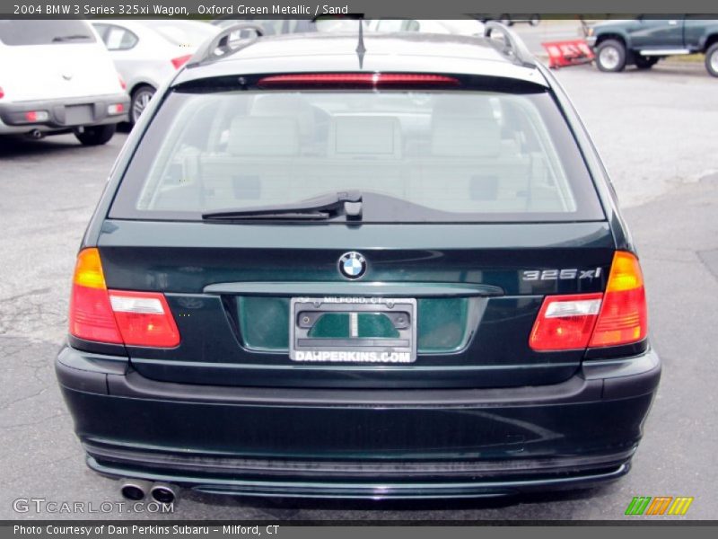 Oxford Green Metallic / Sand 2004 BMW 3 Series 325xi Wagon