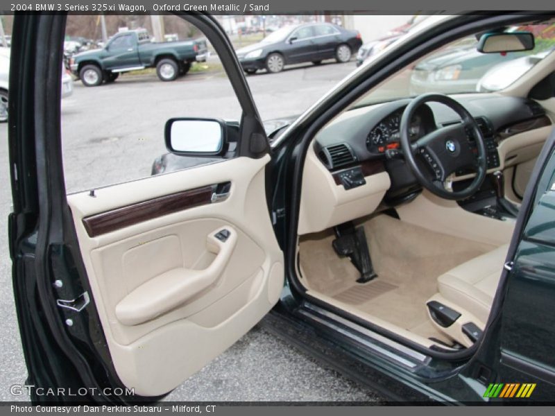 Oxford Green Metallic / Sand 2004 BMW 3 Series 325xi Wagon