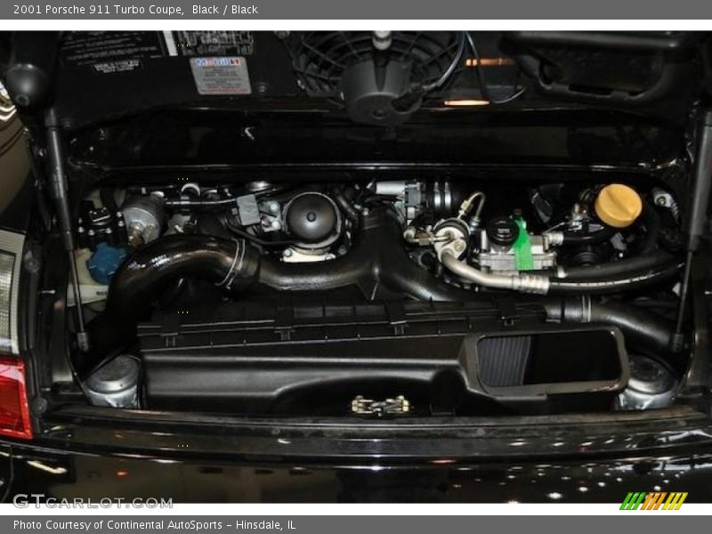  2001 911 Turbo Coupe Engine - 3.6 Liter Twin-Turbocharged DOHC 24V VarioCam Flat 6 Cylinder