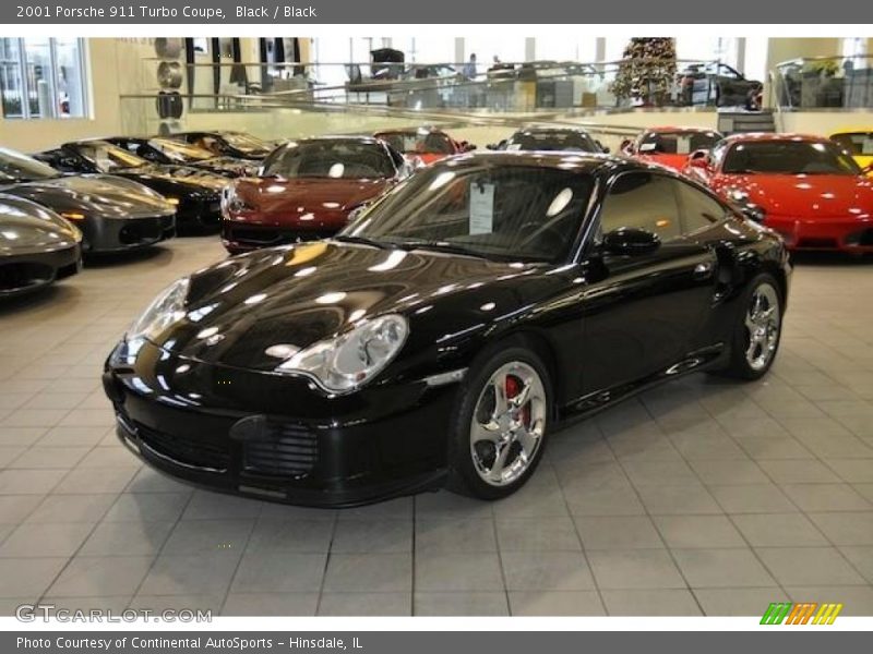 Front 3/4 View of 2001 911 Turbo Coupe