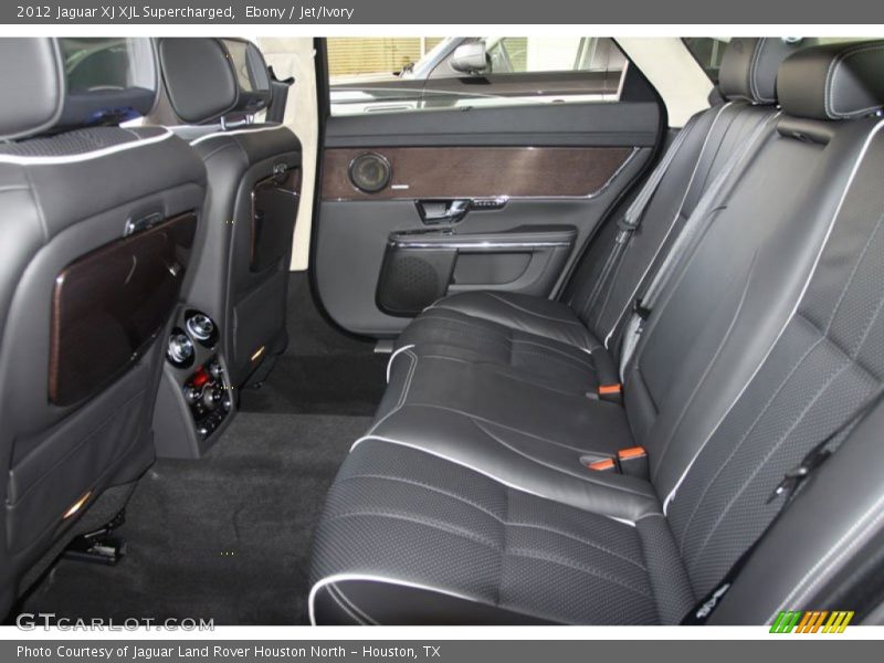Ebony / Jet/Ivory 2012 Jaguar XJ XJL Supercharged