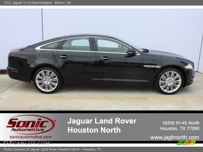 Ebony / Jet 2012 Jaguar XJ XJ Supercharged