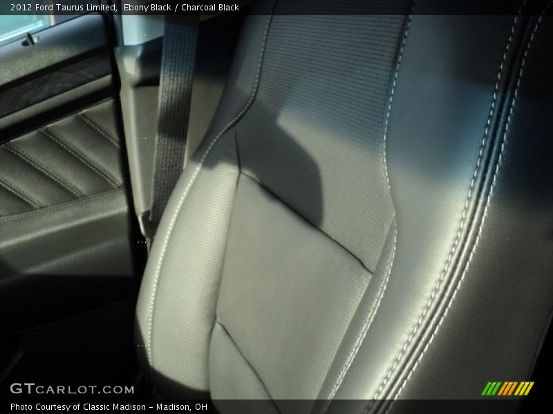Ebony Black / Charcoal Black 2012 Ford Taurus Limited