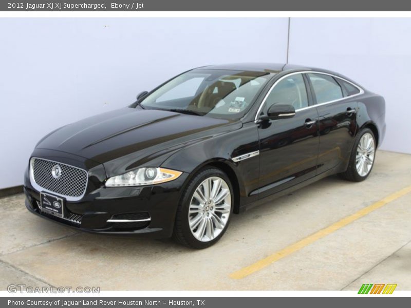 Ebony / Jet 2012 Jaguar XJ XJ Supercharged