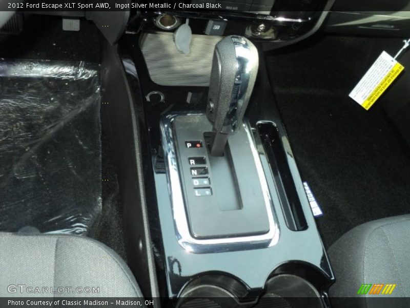 Ingot Silver Metallic / Charcoal Black 2012 Ford Escape XLT Sport AWD