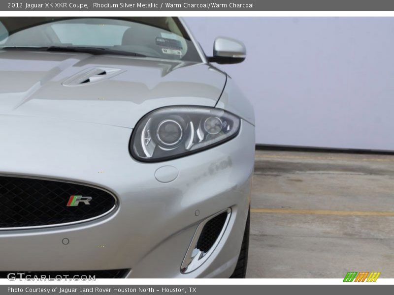 Rhodium Silver Metallic / Warm Charcoal/Warm Charcoal 2012 Jaguar XK XKR Coupe