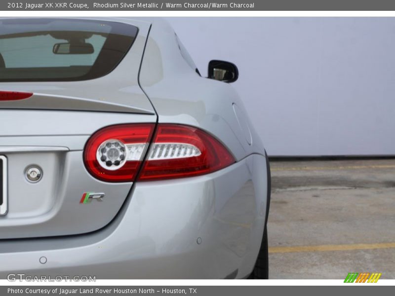 Rhodium Silver Metallic / Warm Charcoal/Warm Charcoal 2012 Jaguar XK XKR Coupe