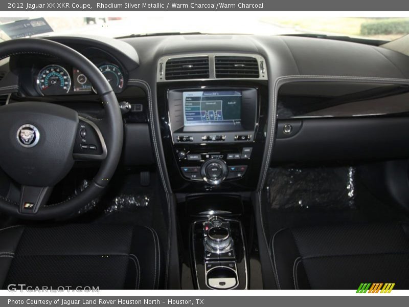 Rhodium Silver Metallic / Warm Charcoal/Warm Charcoal 2012 Jaguar XK XKR Coupe