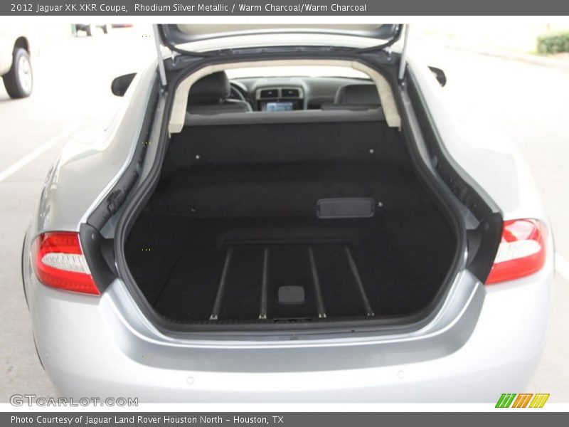 Rhodium Silver Metallic / Warm Charcoal/Warm Charcoal 2012 Jaguar XK XKR Coupe