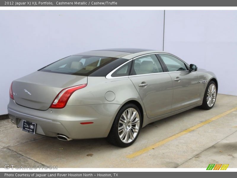 Cashmere Metallic / Cashew/Truffle 2012 Jaguar XJ XJL Portfolio