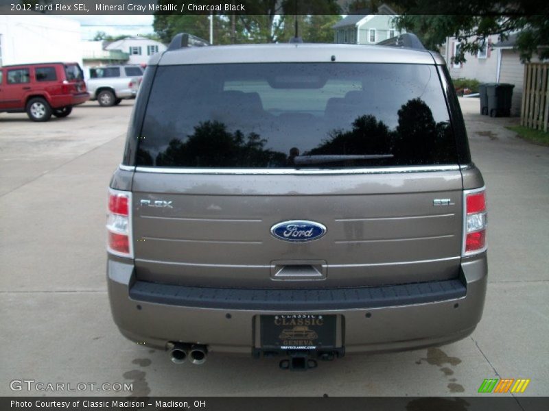 Mineral Gray Metallic / Charcoal Black 2012 Ford Flex SEL