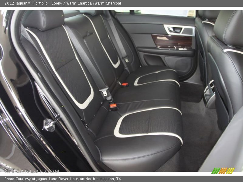Ebony / Warm Charcoal/Warm Charcoal 2012 Jaguar XF Portfolio