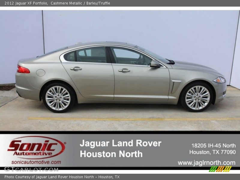 Cashmere Metallic / Barley/Truffle 2012 Jaguar XF Portfolio