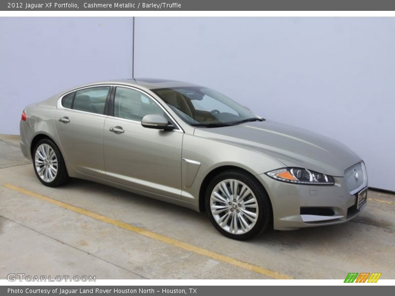 Cashmere Metallic / Barley/Truffle 2012 Jaguar XF Portfolio