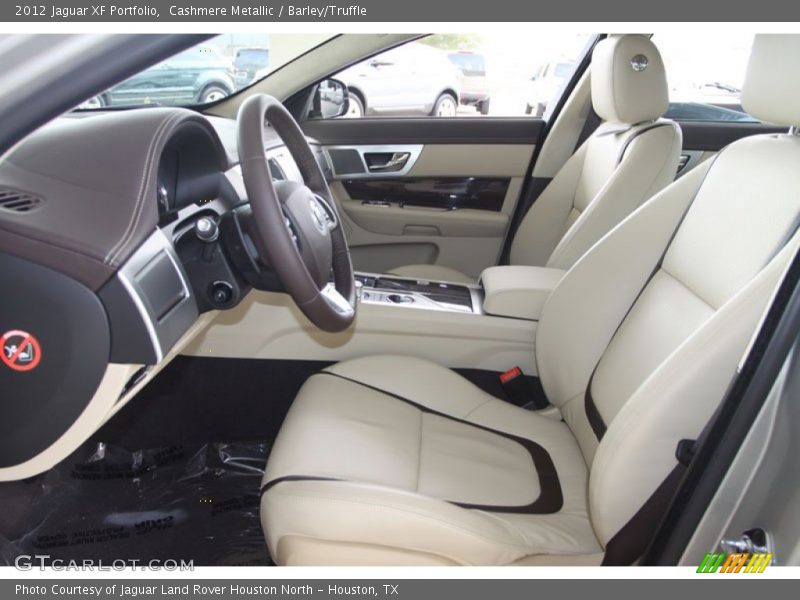 Cashmere Metallic / Barley/Truffle 2012 Jaguar XF Portfolio
