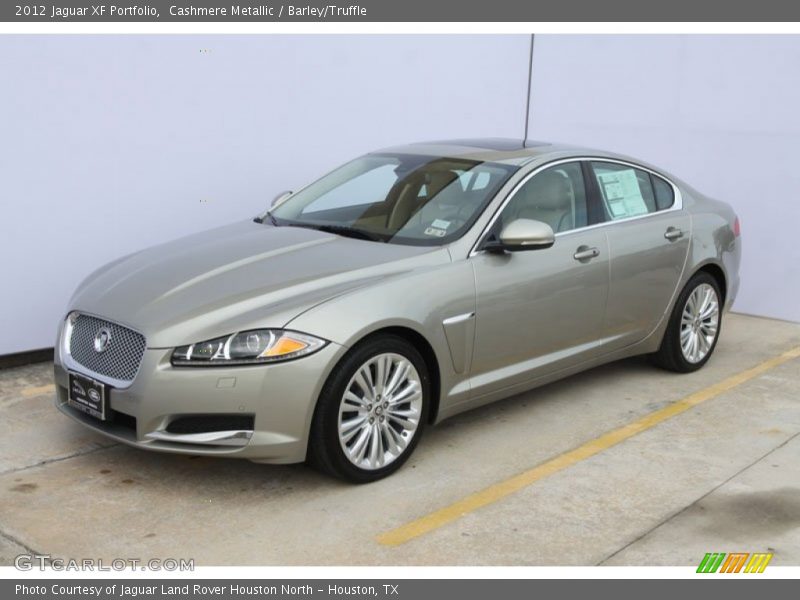 Cashmere Metallic / Barley/Truffle 2012 Jaguar XF Portfolio