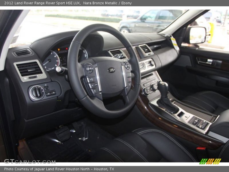 Nara Bronze Metallic / Ebony 2012 Land Rover Range Rover Sport HSE LUX