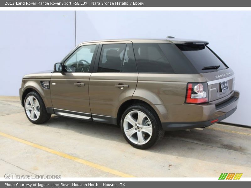 Nara Bronze Metallic / Ebony 2012 Land Rover Range Rover Sport HSE LUX