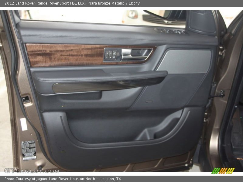 Nara Bronze Metallic / Ebony 2012 Land Rover Range Rover Sport HSE LUX